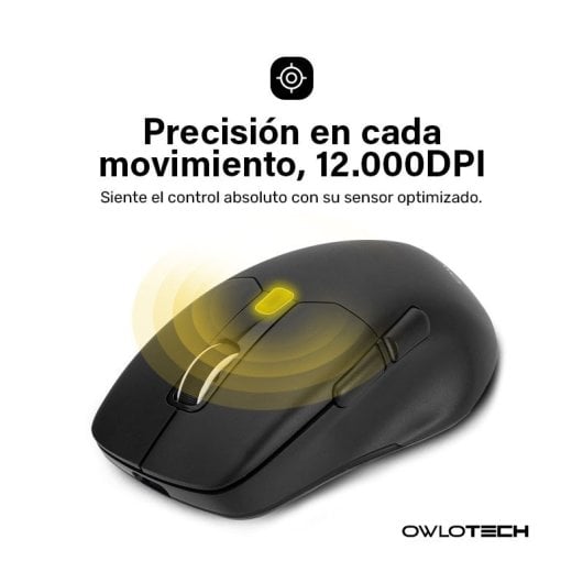 Mouse wireless Owlotech M900 nero
