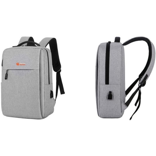 PcCom Essential Mochila para Portátil hasta 15.6" Gris