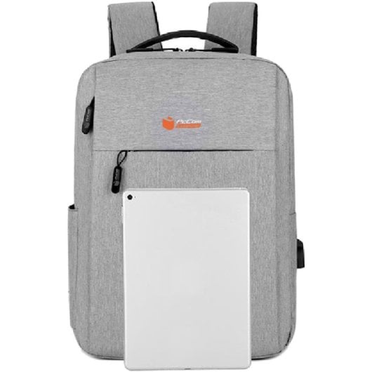 PcCom Essential Mochila para Portátil hasta 15.6" Gris