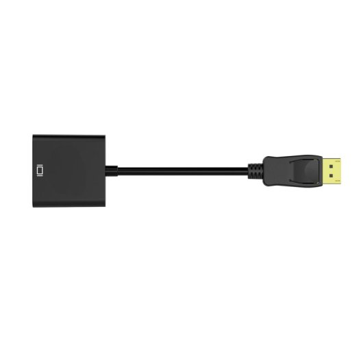 Adaptador PcCom Essential DisplayPort para DVI Preto