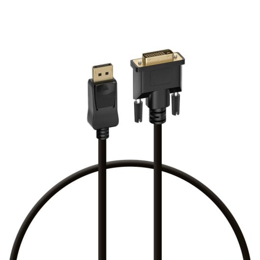 PcCom Essential Cable DisplayPort a DVI 1m Negro