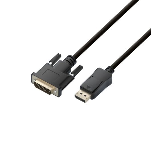PcCom Essential Cable DisplayPort a DVI 1m Negro