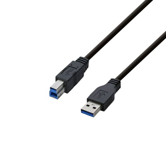 PcCom Essential Cable Impresora USB 3.0 A/B Macho/Macho 3m Negro