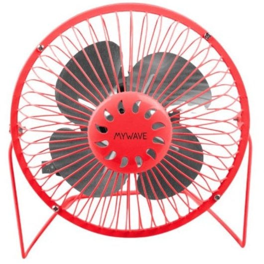 MyWave MWVEN-USBRJ Mini Ventilador Usb Rojo