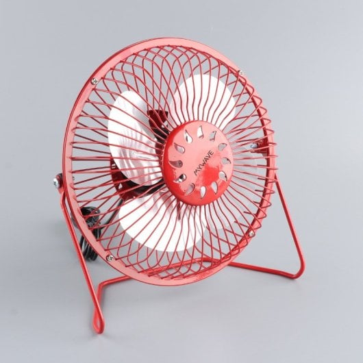 MyWave MWVEN-USBRJ Mini Ventilador Usb Rojo