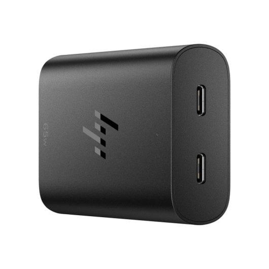 Cargador Original Usb-c Gan De 65 W (fuente De Alimentación) Con 2x Usb-c 600q8aa#abb