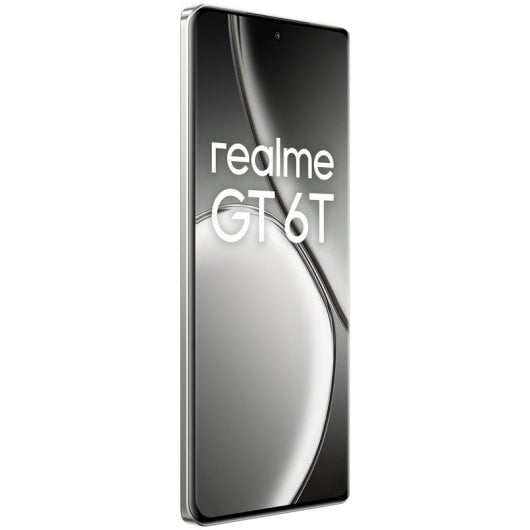 Realme Pack GT6T 8/256GB Fluid Silver Libre + Auriculares Bluetooth Buds Air 6 + Cargador 120W