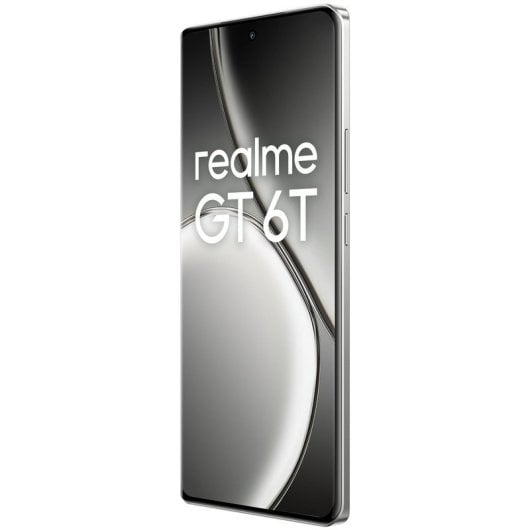 Realme Pack GT6T 8/256GB Fluid Silver Libre + Auriculares Bluetooth Buds Air 6 + Cargador 120W
