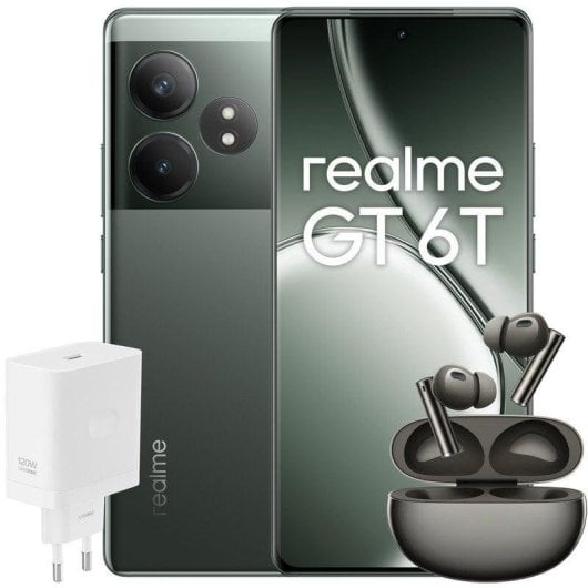 Realme GT 6T 5G 8GB 256GB 6.78" Verde