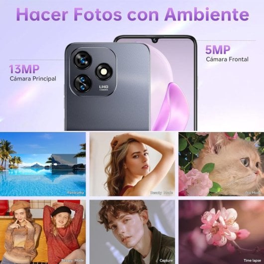 Oukitel C51 6/128GB Negro Libre