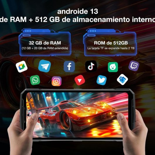 Doogee DK10 5G 12/512GB Verde Libre