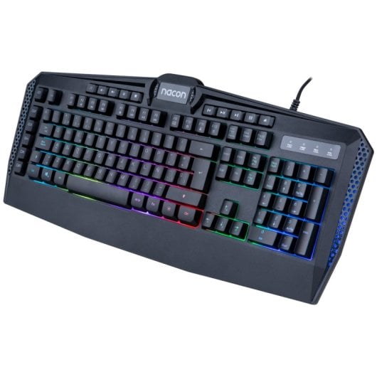 Nacon CL-210 Teclado de Membrana Gaming RGB Negro