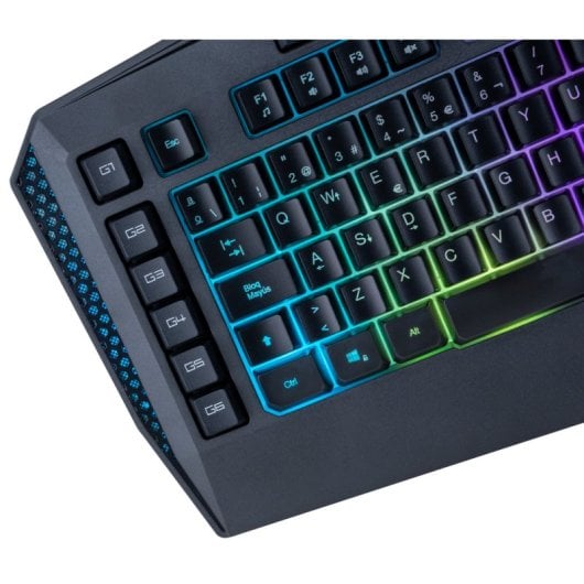Nacon CL-210 Teclado de Membrana Gaming RGB Negro