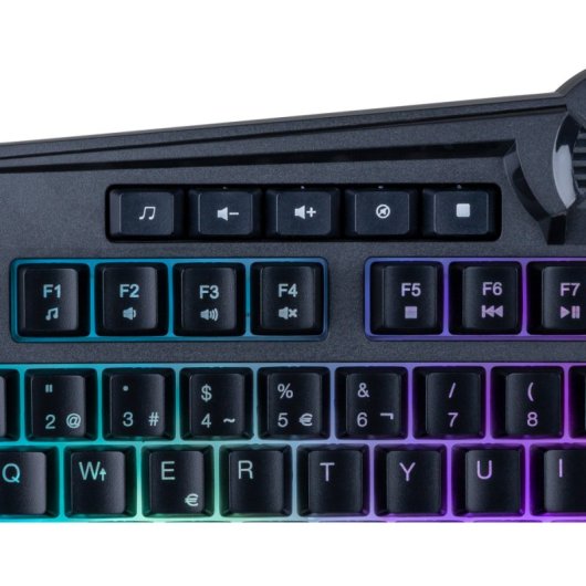 Nacon CL-210 Teclado de Membrana Gaming RGB Negro