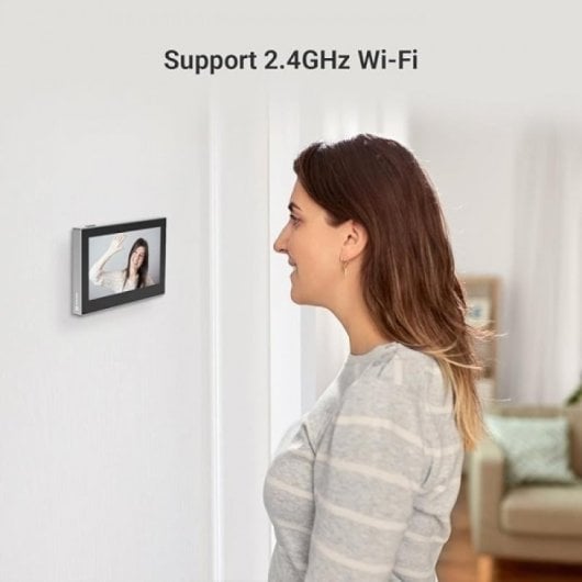 EZVIZ HP2 Mirilla Inteligente Inalámbrica Plata