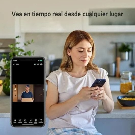 EZVIZ HP2 Mirilla Inteligente Inalámbrica Plata