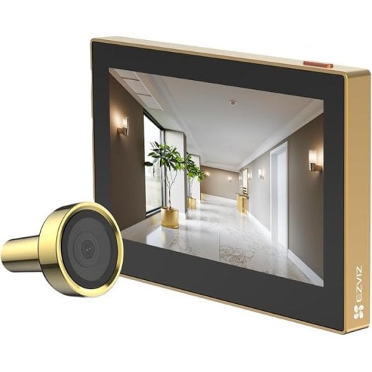 EZVIZ HP2 Óculo Inteligente Sem Fios Dourado