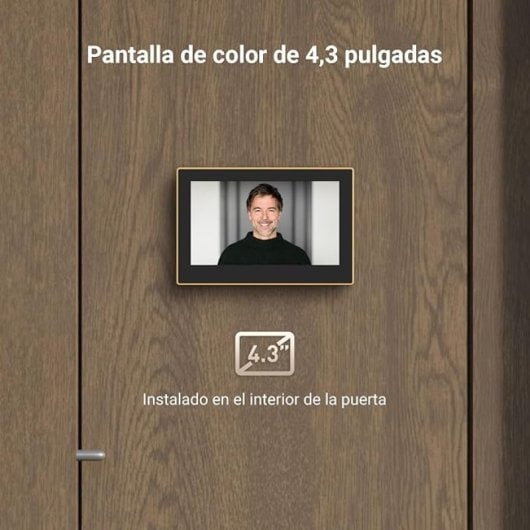 EZVIZ HP2 Óculo Inteligente Sem Fios Dourado