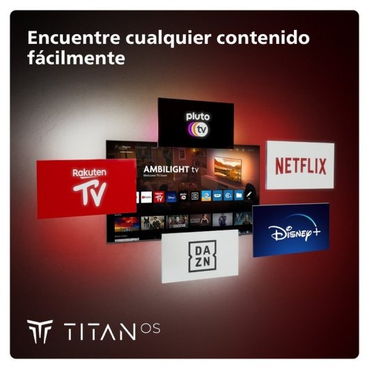 Philips Ambilight TV 55OLED769 55" 139cm 4K UHD Dolby Vision y Dolby Atmos Titan OS