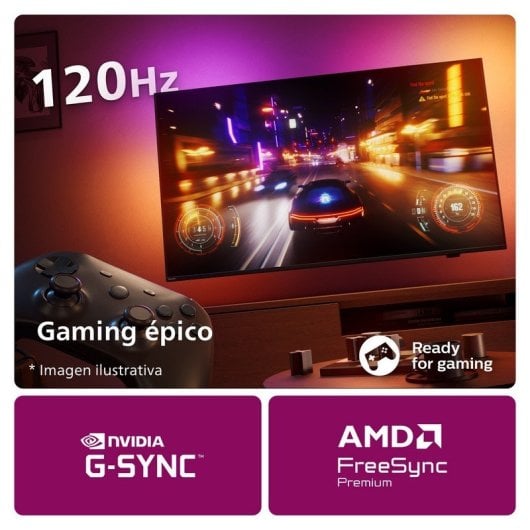 Philips Ambilight TV 55OLED769 55" 139cm 4K UHD Dolby Vision y Dolby Atmos Titan OS