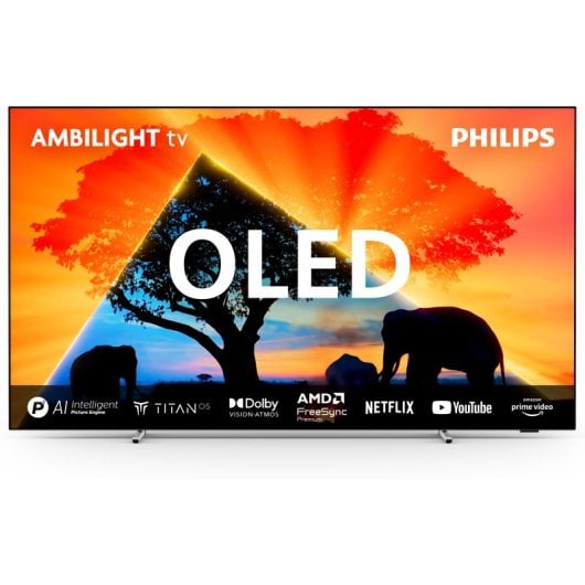 Philips 65OLED769/12 TV 165,1 cm (65") 4K Ultra HD Smart TV Wi-Fi Metallico