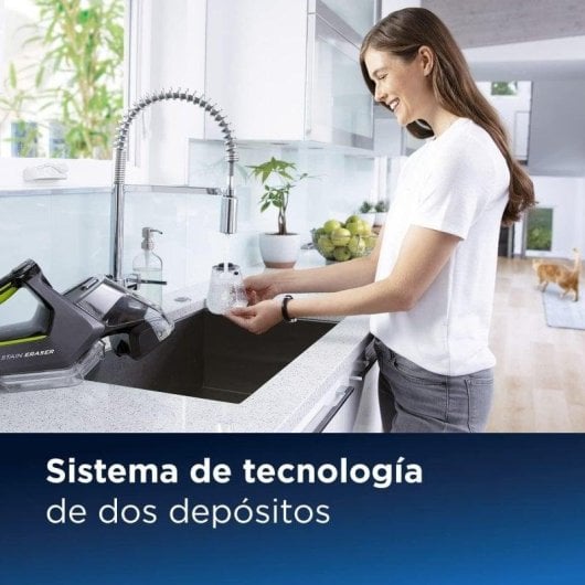 Aspirateur à Main sans Fil Bissell Pet Stain Eraser 50W Animaux Réservoir 236 ml