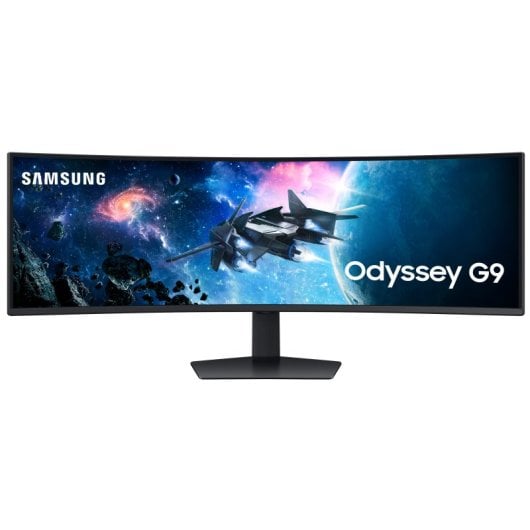 Monitor Curvo Samsung Odyssey G9 G95c 49” Va Dqhd Oled 240hz Nero