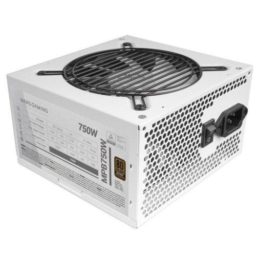 Mars Gaming MPB750 750W 80 Plus Bronze Blanc