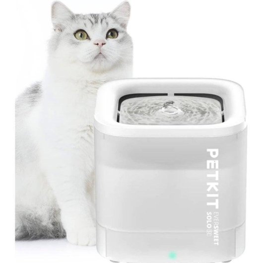 Bebedero Automático para Mascotas PetKit Eversweet Solo SE 1,8 L USB Ultrasilencioso
