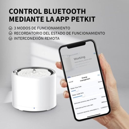 Petkit Eversweet 3 Pro UVC Bebedero Inteligente para Mascotas 1.8L