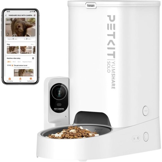 Mangeoire intelligente Petkit Yumshare Solo avec caméra 3L