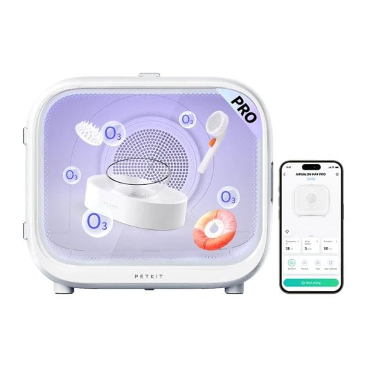 Sèche-linge automatique pour animaux Petkit Airsalon Max Pro blanc
