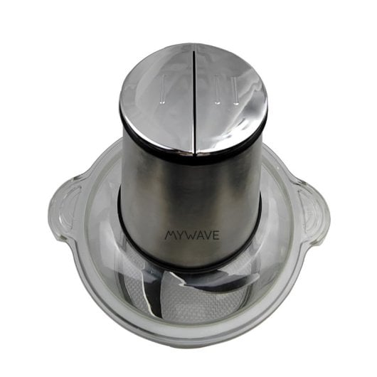MyWave MWPC-MIN Picadora de Alimentos 400W con Cuchillas de Acero Inoxidable