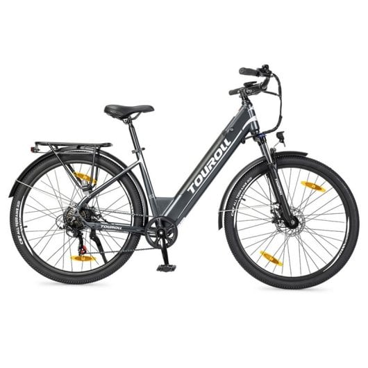Touroll J1 ST Bicicleta Eléctrica de Trekking 250W 27.5" Negra
