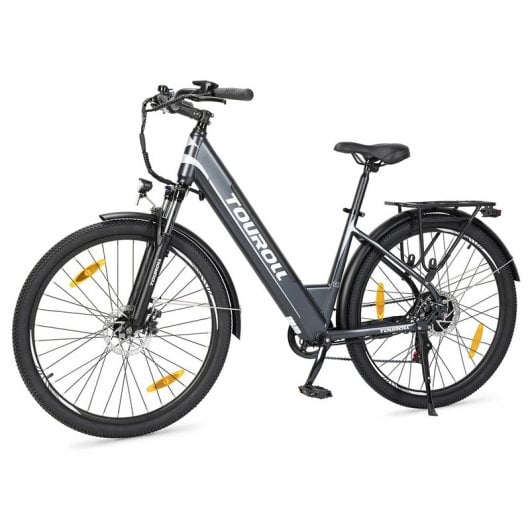 Touroll J1 ST Bicicleta Eléctrica de Trekking 250W 27.5" Negra