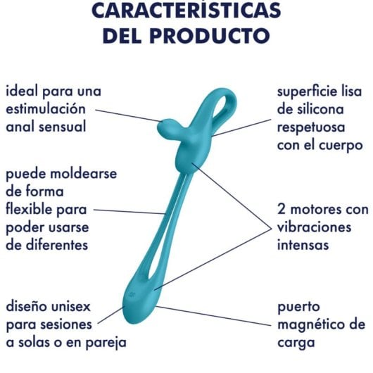 Satisfyer Plug & Play 1 Multivibratore flessibile
