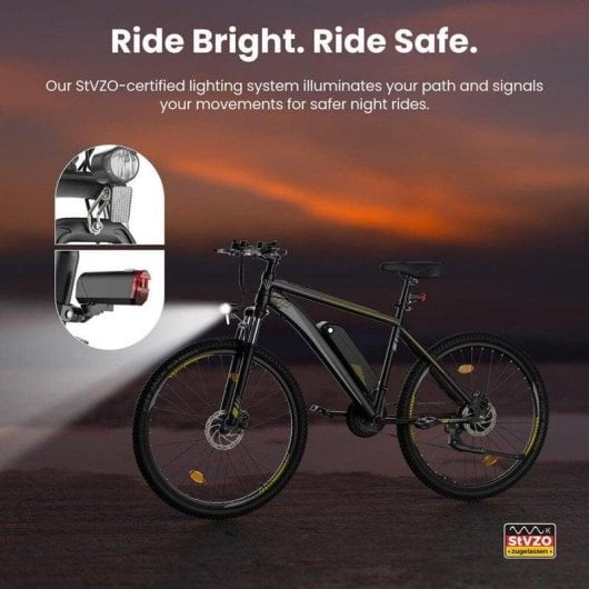 Touroll U1 29 E-Bike 250W 45Nm Batterie 468Wh 65km 21 Gänge Shimano