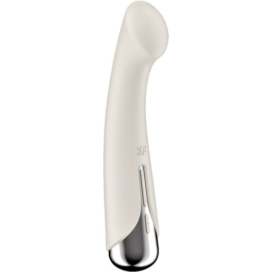 Vibratore rotante Satisfyer Spinning G-sport 1 Beige