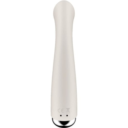 Vibratore rotante Satisfyer Spinning G-sport 1 Beige