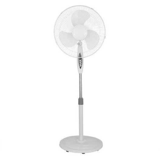 Ventoinha de Pé IluminaShop 45W 3 Velocidades Comando Temporizador Oscilante