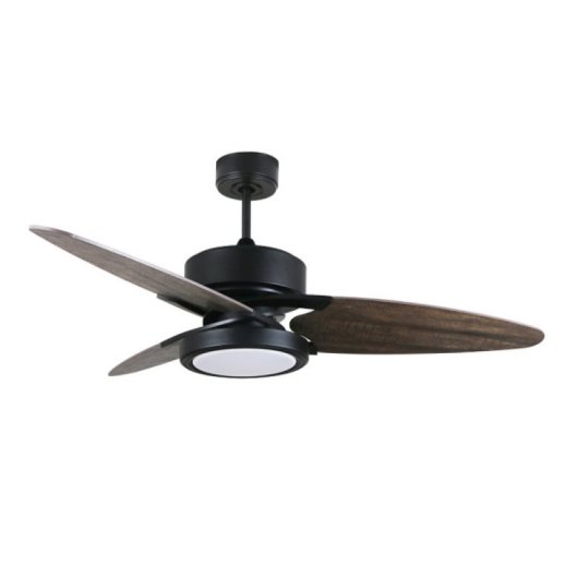 Deckenventilator mit LED-Licht IluminaShop 30W 132cm 6 Stufen DC-Motor Fernbedienung Wintermodus