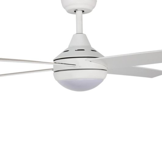 Iluminashop Ventilador de Techo con Luz LED y Mando 18W Blanco