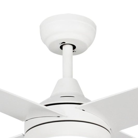 Iluminashop Ventilador de Techo con Luz LED y Mando 18W Blanco