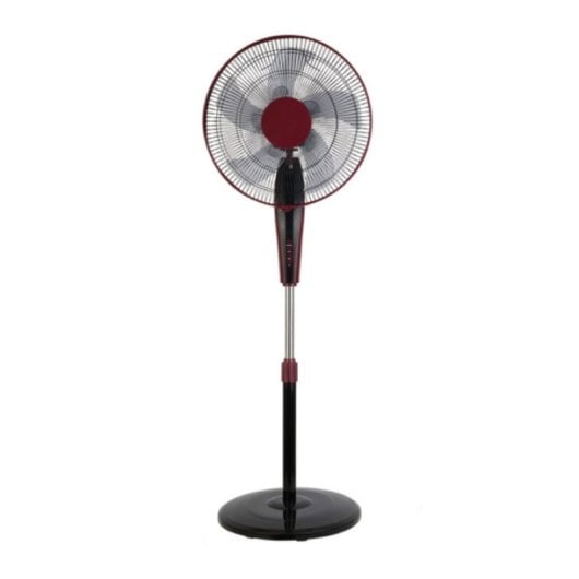 Standventilator IluminaShop 55W 5x2 Flügel 3 Stufen Fernbedienung Timer Höhenverstellbar