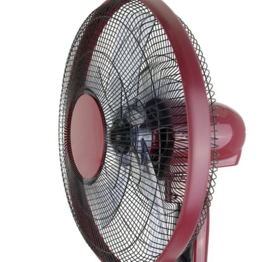 Standventilator IluminaShop 55W 5x2 Flügel 3 Stufen Fernbedienung Timer Höhenverstellbar