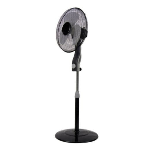 Iluminashop Ventilador de Pie 45W Negro/Gris