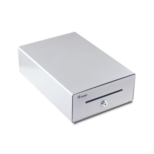 Cajón de caisse IluminaShop Equip 351012 automatique manuel métal argenté 12 V