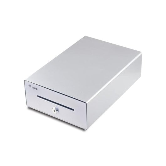 Cajón de caisse IluminaShop Equip 351012 automatique manuel métal argenté 12 V