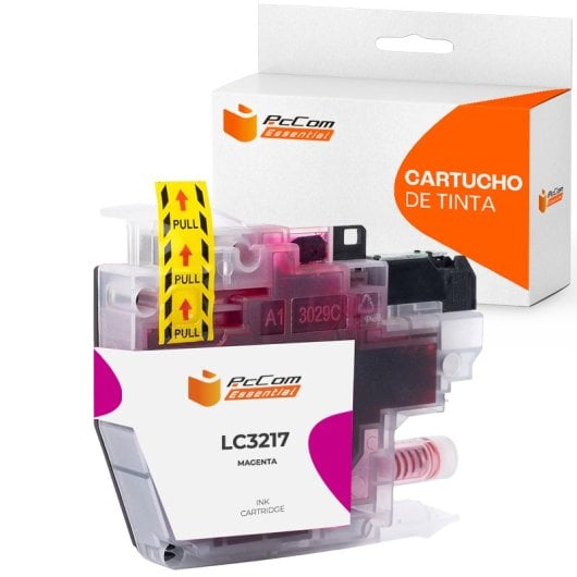Pccom Essential Brother Lc3217 Cartucho Tinta Compatible Magenta