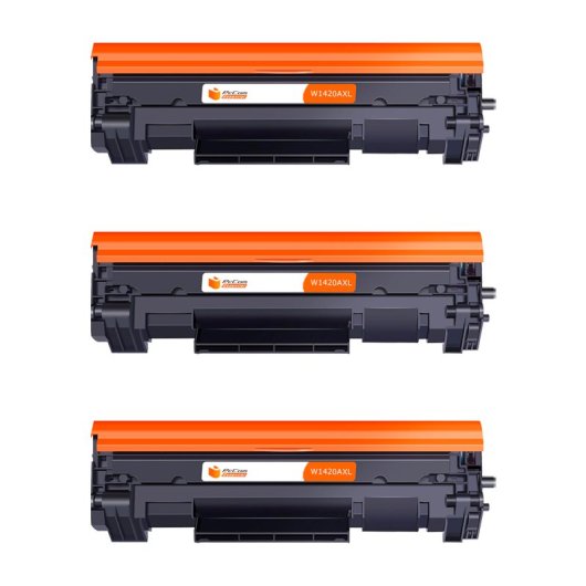 Pccom Essential Hp W1420a/142a Xl Tóner Compatible Negro Pack 3
